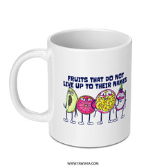 Fruits That Do Not Live Up To Their Names mug product