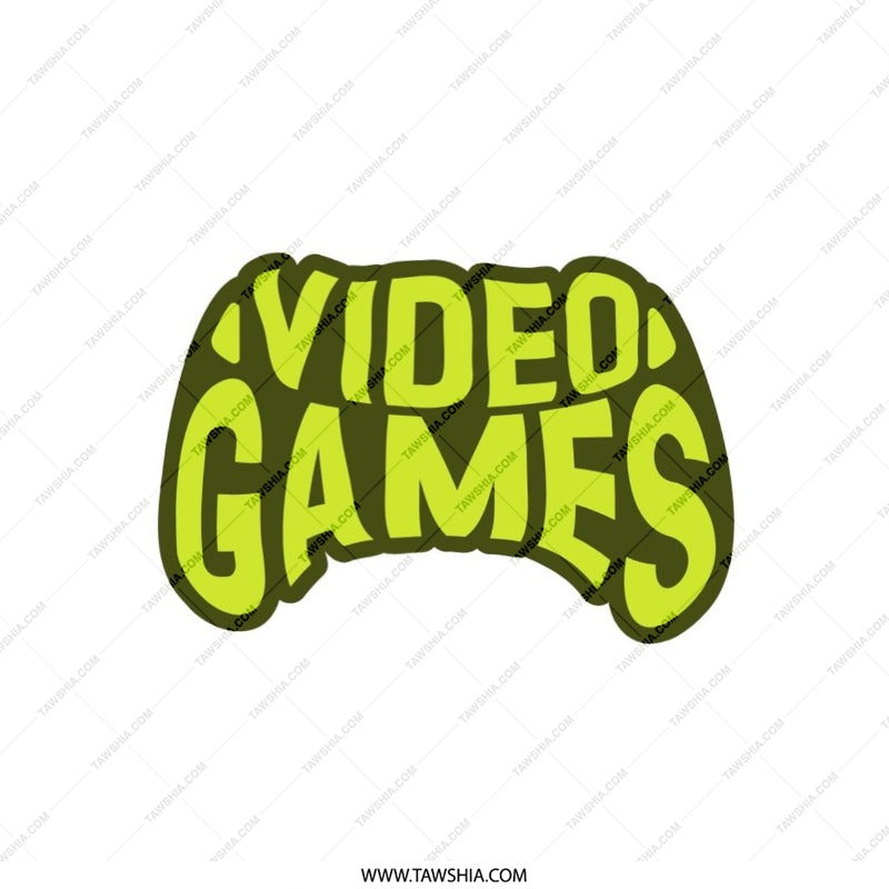 Video Games Pillow, Gaming Decor, Gamer Gift, Cool Pillows, Fun Accent Pillow, Home Decor Pillows - Tawshia