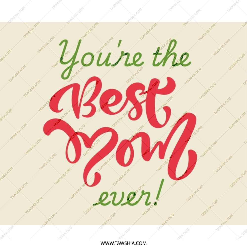 Best Mom Ever Mouse Pad, Mother's Day Gift, Mom Appreciation, Fun Office Decor, Cute Computer Accessory, Gift for Her - Tawshia