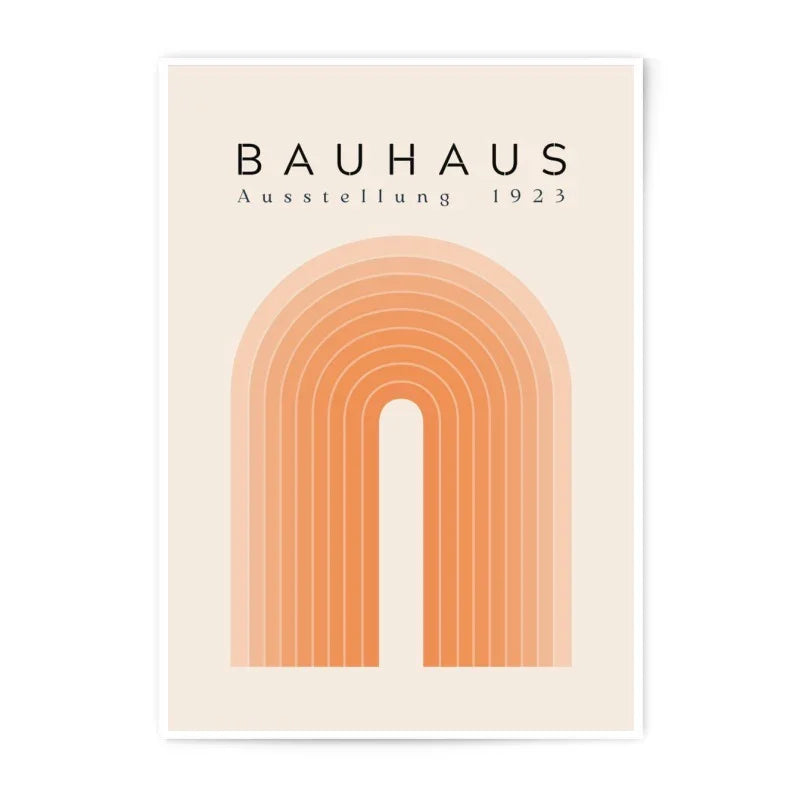 Bauhaus Ausstellung 1923 Photographic Print, Minimalist Wall Art, Geometric Print, Modern Home Decor, Art Print, Abstract Print - Tawshia