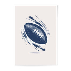 Football Art Photographic Print, Sports Wall Art, Game Day Decor, Boys Room Decor, Football Gift, Sports Fan Gift, Athlete Gift - Tawshia
