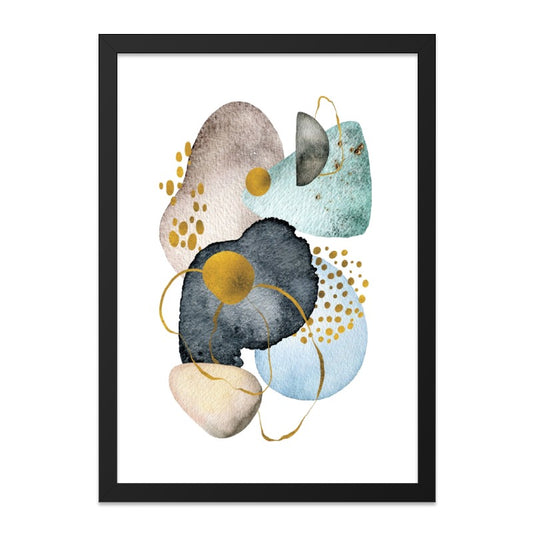 Abstract Wall Art, Modern Art Print, Geometric Art, Boho Wall Decor, Contemporary Art, Minimalist Wall Art, Living Room Decor - Tawshia