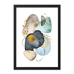 Abstract Wall Art, Modern Art Print, Geometric Art, Boho Wall Decor, Contemporary Art, Minimalist Wall Art, Living Room Decor - Tawshia