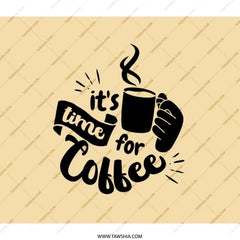 Coffee Time Backpack, Caffeine Lover Gift, Bookbag, School Bag, Unique Backpack, Coffee Addict Present, Stylish Backpack, Everyday Bag - Tawshia