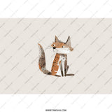 Cute Fox Tumbler, Animal Lover Gift, Artistic Drinkware, Unique Fox Design, Stylish Cup, Gift For Her, Gift For Him, Coffee Tea Tumbler - Tawshia