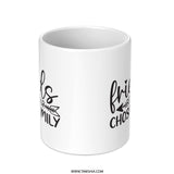 Friends Mug, Chosen Family Gift, Best Friend Mug, Friendship Coffee Mug, Unique Gift Mug, Friends Become Family Mug - Tawshia