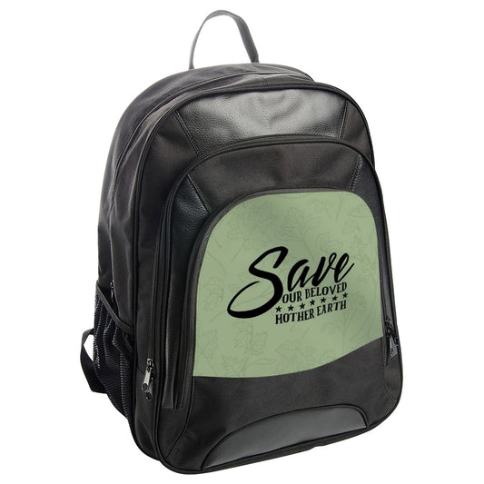 Save Earth BackPack, Environmental BackPack, Eco Friendly BackPack, Nature Lover BackPack, Earth Day BackPack, Gift Ideas - Tawshia