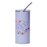 Mother and Child Tumbler, Floral Tumbler, Mama Tumbler, Love Tumbler, Mother's Day Gift, Gift for Mom, Butterfly Tumbler - Tawshia