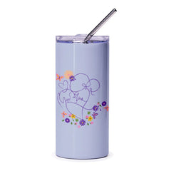 Mother and Child Tumbler, Floral Tumbler, Mama Tumbler, Love Tumbler, Mother's Day Gift, Gift for Mom, Butterfly Tumbler - Tawshia