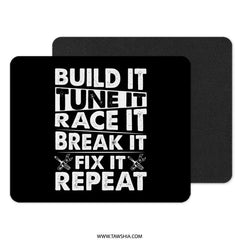 Build It Mouse Pad, Race Car Mousepad, Car Enthusiast Gift, Mechanic Gift, Computer Mouse Pad, Desk Accessory, Gamer Gift, Home Office Decor - Tawshia