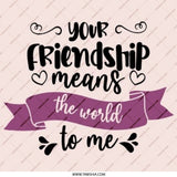Friendship Pinback Button, Best Friend Gift, Encouragement Pin, Friendship Quote Badge, Supportive Gift, Thank You Pin - Tawshia