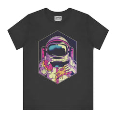 Astronaut Eating Pizza Graphic Print T-Shirt product type