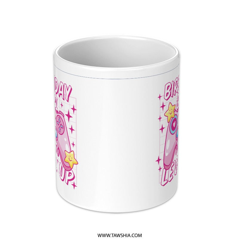 Birthday Level Up Design Print Mug product