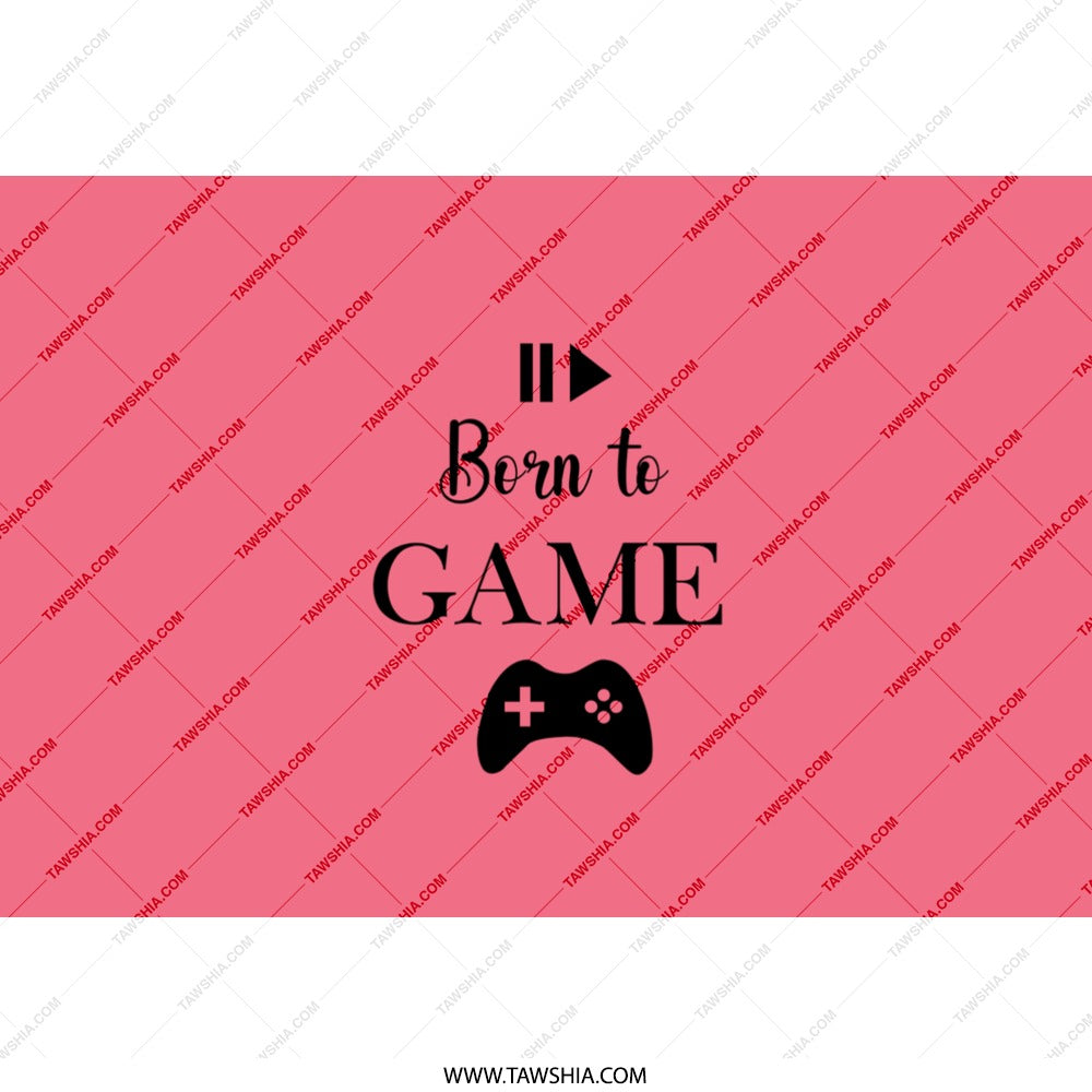 Born to Game Tumbler, Gamer Gift, Video Game, Gaming Lover, Funny Tumbler, Gift Idea, Birthday Gift, Novelty Tumbler, Teen Gift, Gift for - Tawshia