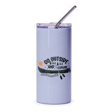 Go Outside and Explore Tumbler, Adventure Awaits, Camping Tumbler, Outdoorsy Gift, Nature Lover Tumbler, Travel Tumbler, Hiking - Tawshia
