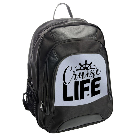 Cruise Life BackPack, Nautical Adventure, Travel Gear, Unique BackPack, Gift for Cruisers, Vacation Essentials, Stylish Cruise Design - Tawshia