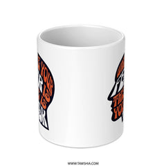 Motivational Typography Design White Ceramic Mug product