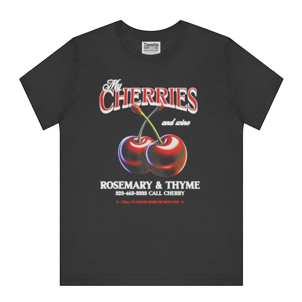 My Cherries and Wine Graphic T-Shirt product type