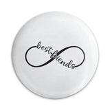 Best Friends Forever Pinback Button, Infinity Symbol, Cute Friendship Gift, BFF Pins, Matching Buttons, Trendy Accessories - Tawshia