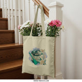 Instant Pot Tote Bag, Chef Tote Bag, Floral Tote Bag, Kitchen Lover Tote Bag, Cooking Lover Tote Bag, Trendy Tote Bag - Tawshia