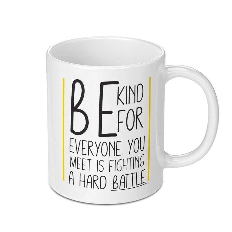Be Kind Mug, Inspirational Mug, Motivational Quote Mug, Gift For Friend, Kindness Matters, Positive Vibes Coffee Mug, Everyday Encouragement - Tawshia