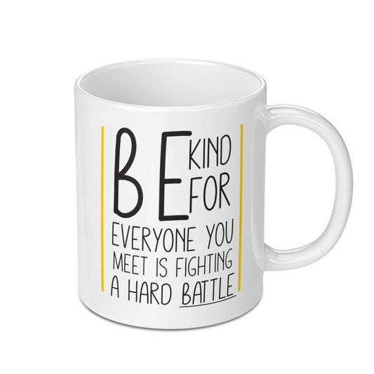 Be Kind Mug, Inspirational Mug, Motivational Quote Mug, Gift For Friend, Kindness Matters, Positive Vibes Coffee Mug, Everyday Encouragement - Tawshia