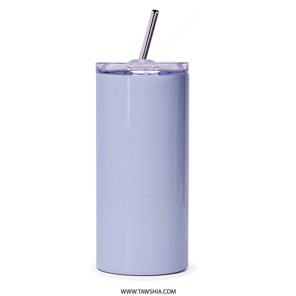 Sleek and Stylish Light Blue Travel Tumbler product
