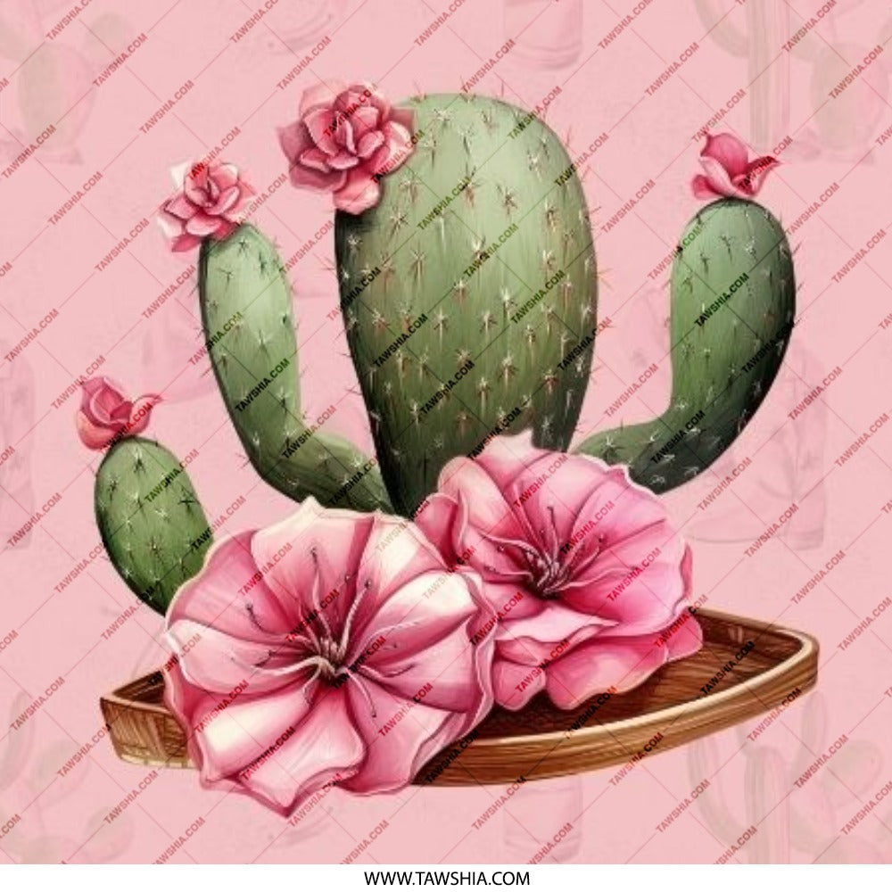 Cactus Flower Pinback Button, Desert Bloom Badge, Pink Floral Pin, Botanical Jewelry, Cute Pin, Trendy Button, Cactus Lover Gift - Tawshia