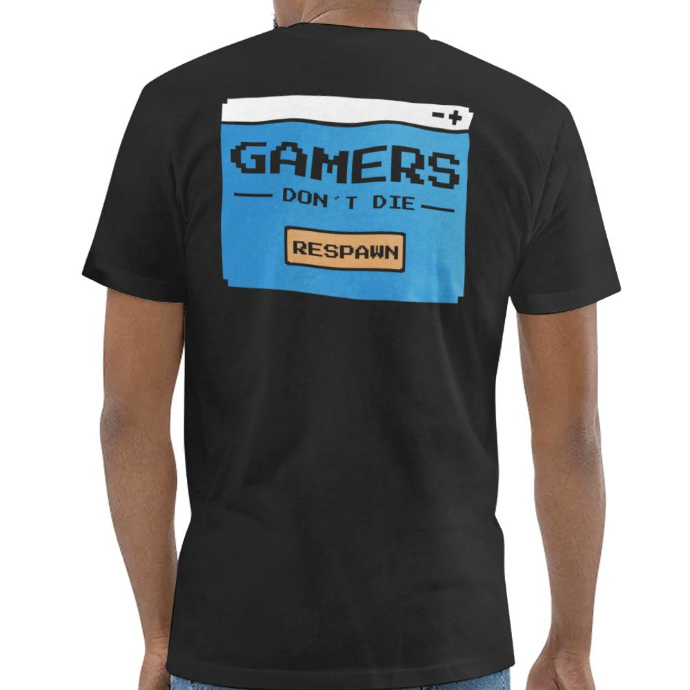 Gamers Don't Die Respawn Graphic T-Shirt product type
