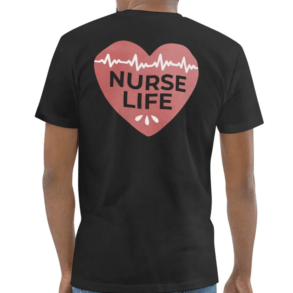 Heartbeat Nurse Life Design T-Shirt product type