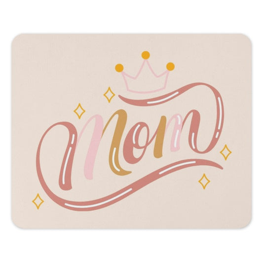 Mom Mouse Pad, Queen Mom Mousepad, Cute Mom Gift, Mother's Day Gift, Mom Birthday Gift, Gift For Mom, New Mom Mouse Pad, Mom Office Decor - Tawshia
