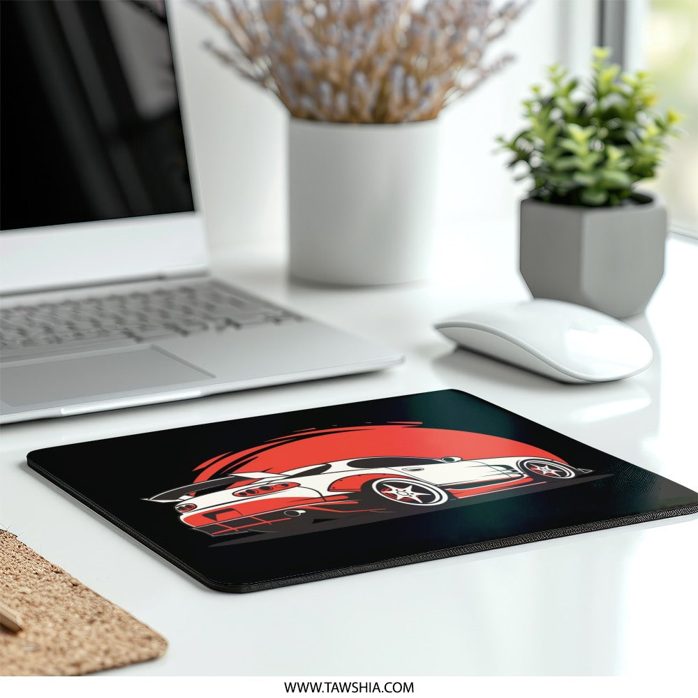 JDM Car MousePad, Japanese Sport Car, Tuner Car, Supra Art, Car Enthusiast Gift, Racing Car, Drift Car Desk Decor, Automotive Gift - Tawshia