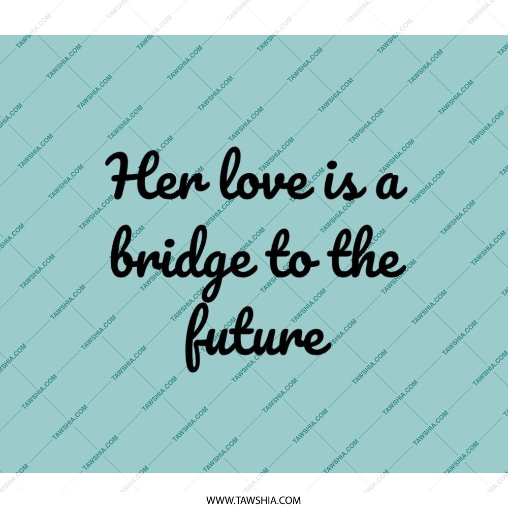 Love Bridge Backpack, Inspirational Quote Backpack, Stylish Everyday Bag, Versatile Carryall, School Backpack, Travel Backpack - Tawshia