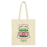 Computer Loading Screen Tote Bag, Fast Computer Funny Tote, Geeky Tote, Programmer Gift, Coder Tote, IT Humor Tote Bag, Sarcastic Tote Bag - Tawshia
