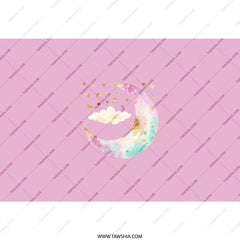 Moon and Stars Tumbler, Celestial Tumbler, Watercolor Moon Tumbler, Dreamy Tumbler, Gift For Her, Cute Tumbler, Travel Mug - Tawshia