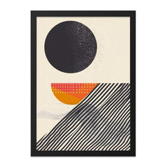 Abstract Wall Art, Geometric Print, Minimalist Decor, Modern Art Print, Contemporary Wall Art, Circle and Lines Art, Home Decor - Tawshia