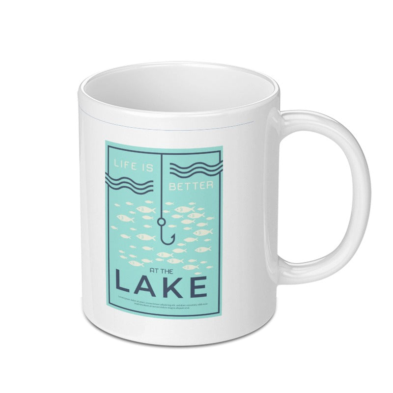 Life is Better at the Lake Mug product