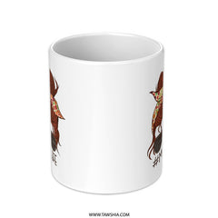 Stylish Unique White Mama Life Mug product
