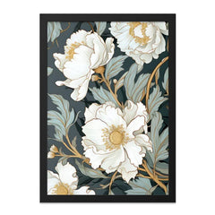 Floral Wall Art, Peony Print, Flower Artwork, Botanical Wall Decor, Elegant Home Decor, Nature Inspired Art, Wall Decor, Gift Idea - Tawshia