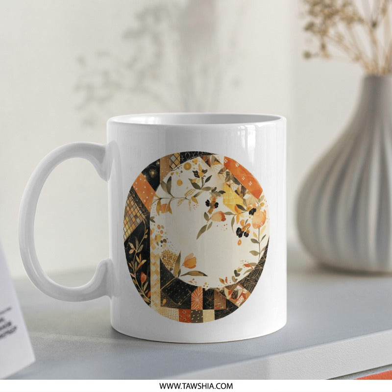 Floral Retriever Mug, Dog Breed Art, Cute Puppy Mug, Pet Lover Gift, Dog Mom Mug, Unique Coffee Mug, Retriever Gifts - Tawshia