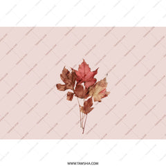 Autumn Leaves Tumbler, Fall Foliage Tumbler, Colorful Leaf Tumbler, Nature Lover Gift, Travel Tumbler, Back to School Gift - Tawshia