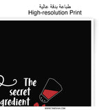 Secret Ingredient Photographic Prints, Kitchen Decor, Love Print, Foodie Art, Cute Wall Art, Culinary Art Prints, Home Decor, Wall Art - Tawshia