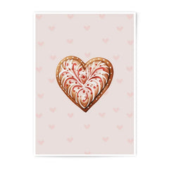 Heart Photographic Prints, Cookie Art Prints, Valentine's Prints, Love Prints, Valentine Decor, Cute Valentine, Heart Illustration, Baked - Tawshia