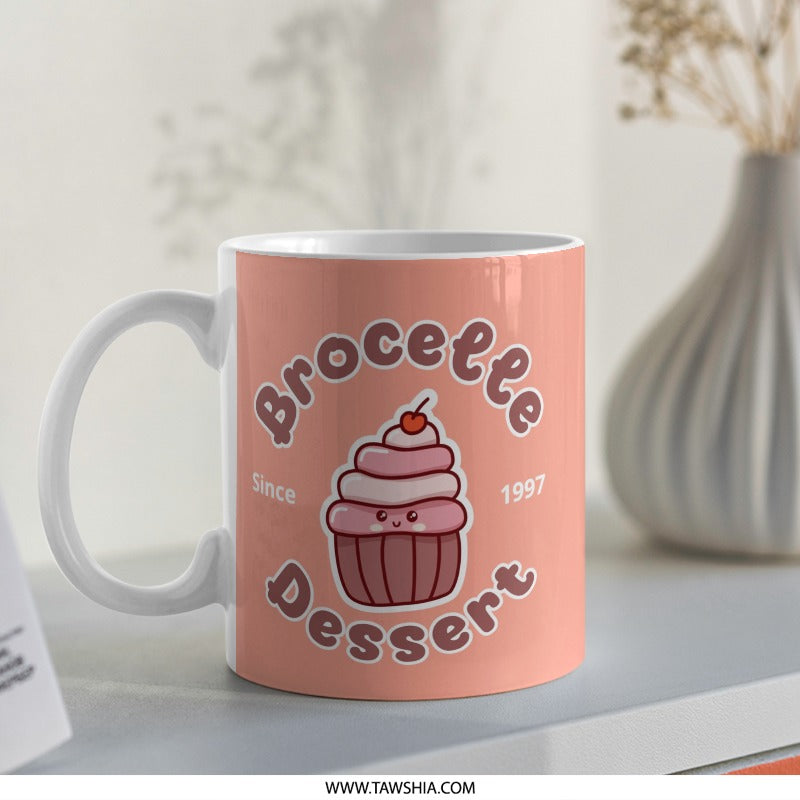 Cute Cupcake Mug, Dessert Lover Gift, Since 1997 Mug, Sweet Treat Mug, Unique Mug, Office Mug, Coffee Mug, Tea Mug, Kawaii Mug - Tawshia