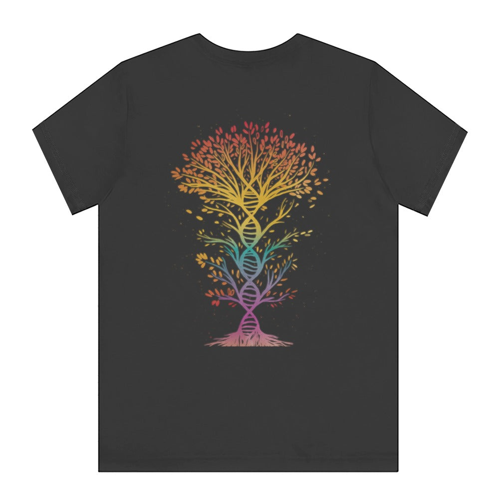 Vibrant Tree of Life with DNA Design T-shirt product type