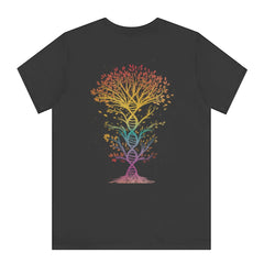 Vibrant Tree of Life with DNA Design T-shirt product type