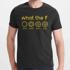 Funny Camera Aperture Tee What The F Shirt product