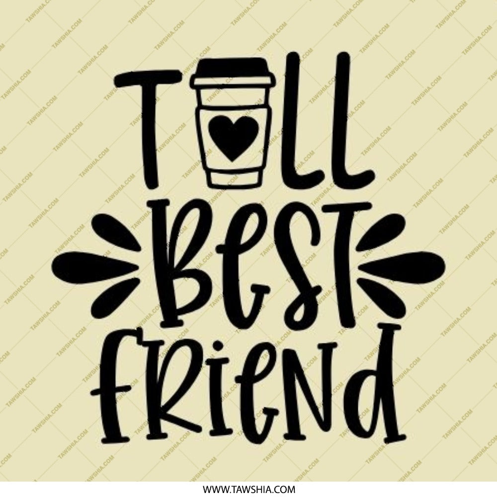 Best Friend Pinback Button, Gift for Bestie, Coffee Lover, Friendship Button, Cute Accessory, Personalized Gift, Unique Button - Tawshia