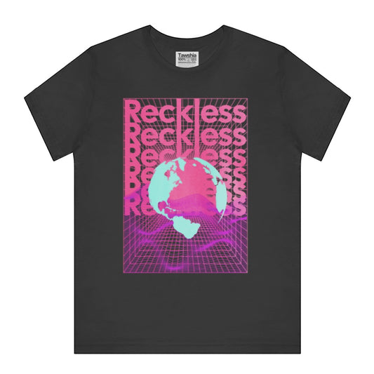Retro Style Reckless Earth Graphic T-Shirt product type
