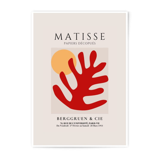 Henri Matisse Photographic Print, Abstract Art Print, Matisse Cutouts, Gallery Wall Art, Papieres Decoupes Poster, Art Exhibition - Tawshia
